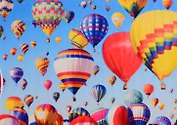 Алмазная мозаика ТМ Рыжий кот 30*40 (класс) полное заполнение c подрамником Воздушные шары FC058