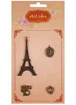 Набор шармов Кошечка мечтает (4 шт)