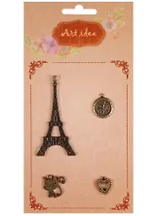 Набор шармов Кошечка мечтает (4 шт)