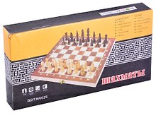 Настольная игра «Шахматы деревянные», Рыжий Кот