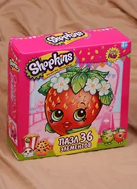 Пазл «Strawberry Kiss» 36 элементов, Origami