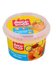 Фантастический песок в ведерке 0,5 кг, розовый