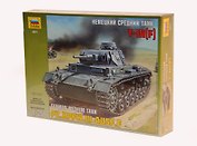 Сборная модель ЗВЕЗДА, Бронетехника, Танк, Т-III, 1:35