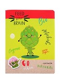 Тетрадь общая «Go vegan», 60 листов в клетку, А5, в ассортименте - BG - 0