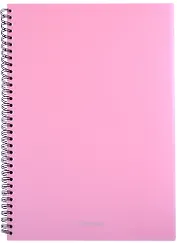 Тетрадь в клетку Erich Krause, Candy, А4, 80 листов, розовый перламутр