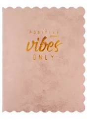 Дневник школьный GoodMark, "Positive vibes only.Pink"