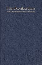 Handkonkordanz zum griechisch. N. Testament Симфония на греч. Нов. Завет (синий) (кожа) Schmoller (6