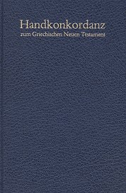 Handkonkordanz zum griechisch. N. Testament Симфония на греч. Нов. Завет (синий) (кожа) Schmoller (6