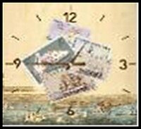 Часы настенные из стекла (27811) (30х30)