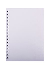 Записная книжка «Metallic» А6, 80 листов в клетку, белый бумвинли, спираль, Hatber