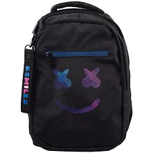 Рюкзак школьный «Basic style. Smile», 2 отделения, 3 кармана, 41 см, Hatber