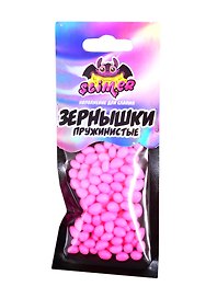 Наполнение для слайма «Зернышки пружинистые розовые», Slimer