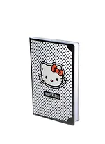 Книга для записей А5 100л кл. "Hello Kitty" черный горох, пластик.обл., 48390, Премьера