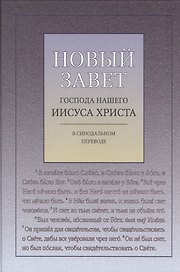 Новый Завет Господа нашего Иисуса Христа в Синодальном переводе