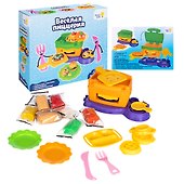 Набор для лепки Genio Kids Art. Тесто-пластилин «Веселая пиццерия» - 1