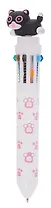 Ручка шариковая автоматическая 10 цветов "Милые котики", в ассортименте