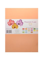 Фоамиран Рукоделие (F2-12) (персик) (5 листов) (2мм) (21х29,7см) (упаковка)