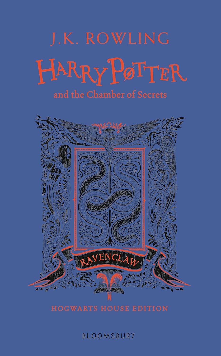 Обложка книги «Harry Potter and the Chamber of Secrets - Ravenclaw Edition J.K.Rowling Гарри Поттер и Тайная комната-Когтевран Д.К. Роулинг/Книги на английском языке»