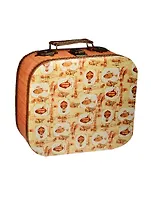 Шкатулка-саквояж дерево Самолеты и дирижабли (25х20,5х9) (42738)