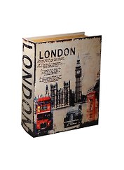 Сувенир, Шкатулка-книга Лондон (24*18,3*6)