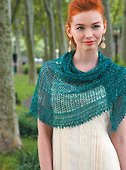 Классические шали: 20 элегантных моделей с ажурами, косами и другими узорами! Спицы - 2