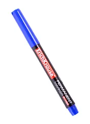 Маркер перманентный Erich Krause, P-100, синий