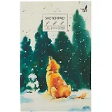 Скетчбук А5 40л "Yummy" белый офсет, 100г/м2, склейка