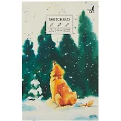 Скетчбук А5 40л "Yummy" белый офсет, 100г/м2, склейка