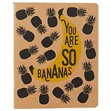 Тетрадь в клетку Academy Style, You Are So Bananas, 96 листов, в ассортименте