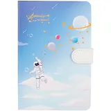 Блокнот с магнитной застежкой Космонавт A leisurely astronaut (золото)
