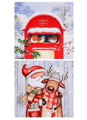 Набор салфеток для декупажа Вместе теплее  - 2 шт.