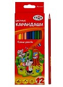 Карандаши цветные «Мультики», ГАММА, 12 цветов - 2