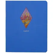 Тетрадь в клетку Listoff, "Total Blue. Magic world", 48 листов, в ассортименте