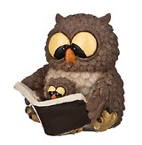 Фигурка Сова с книгой 9см  (537-292)