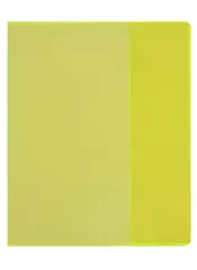 Обложка для тетрадей "Neon" желтая