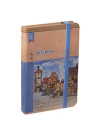 Записная книжка «Старый город/ромбы» А6, 80 листов, Феникс+