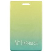 Картхолдер «Цветной градиент. My Happiness» - 0