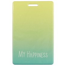Чехол для карточек Цветной градиент My Happiness (ДК2017-135)