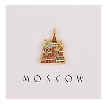 Значок Покровский собор (Москва) (металл) (4627077843260)