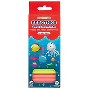 Пластика «Цветик» флуоресцентная, 6 цветов