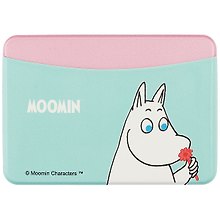 Чехол для карточек горизонтальный MOOMIN Муми-тролль с цветочком (МТЧ2021-03)