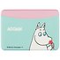 Чехол для карточек горизонтальный MOOMIN Муми-тролль с цветочком (МТЧ2021-03) - 0
