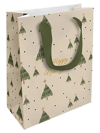 Пакет А4 32*25 "Spruce, елки", НГ, бум.мат.ламинат