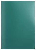 Папка с бок.прижимом А4, пластик 0,55мм, вкладыш, карман