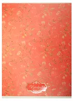 Тетрадь А4 96л кл. "Орнамент. Цветущий сад" мат.ламин, выб.лак, тиснение золот.фольгой, Listoff