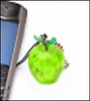 Брелок Мини головоломка Яблоко зеленое (26976)