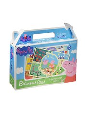 Настольная игра, Оригами, Peppa Pig Времена года 01575