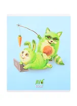 Тетрадь в клетку Феникс+, "Озорники", 48 листов, в ассортименте