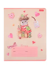 Тетрадь в линейку Hatber, "Совушки-милашки", 12 листов, в ассортименте