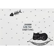 Папка-конверт «Sad cat», А4